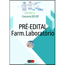 Farmacêutico Laboratório - SES/DF - Pré Edital (em pdf)